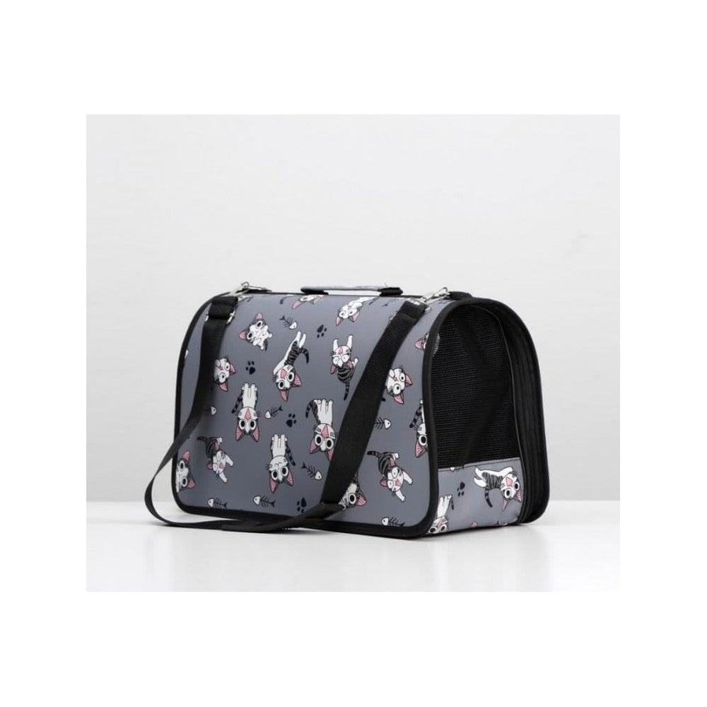 Transportin para Gatos Conejos Bolsa de Transporte Mascota Bolso