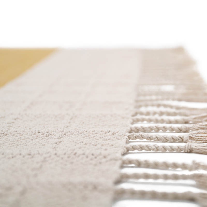 Tapis Contemporain Rectangle 100x150cm Lucia moutarde - 3