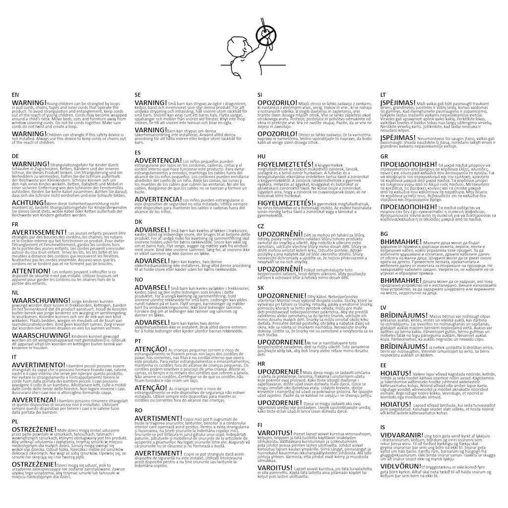 Tenda a rullo oscurante buio totale 100 x 175 cm bianca ecrù vidaXL - 8