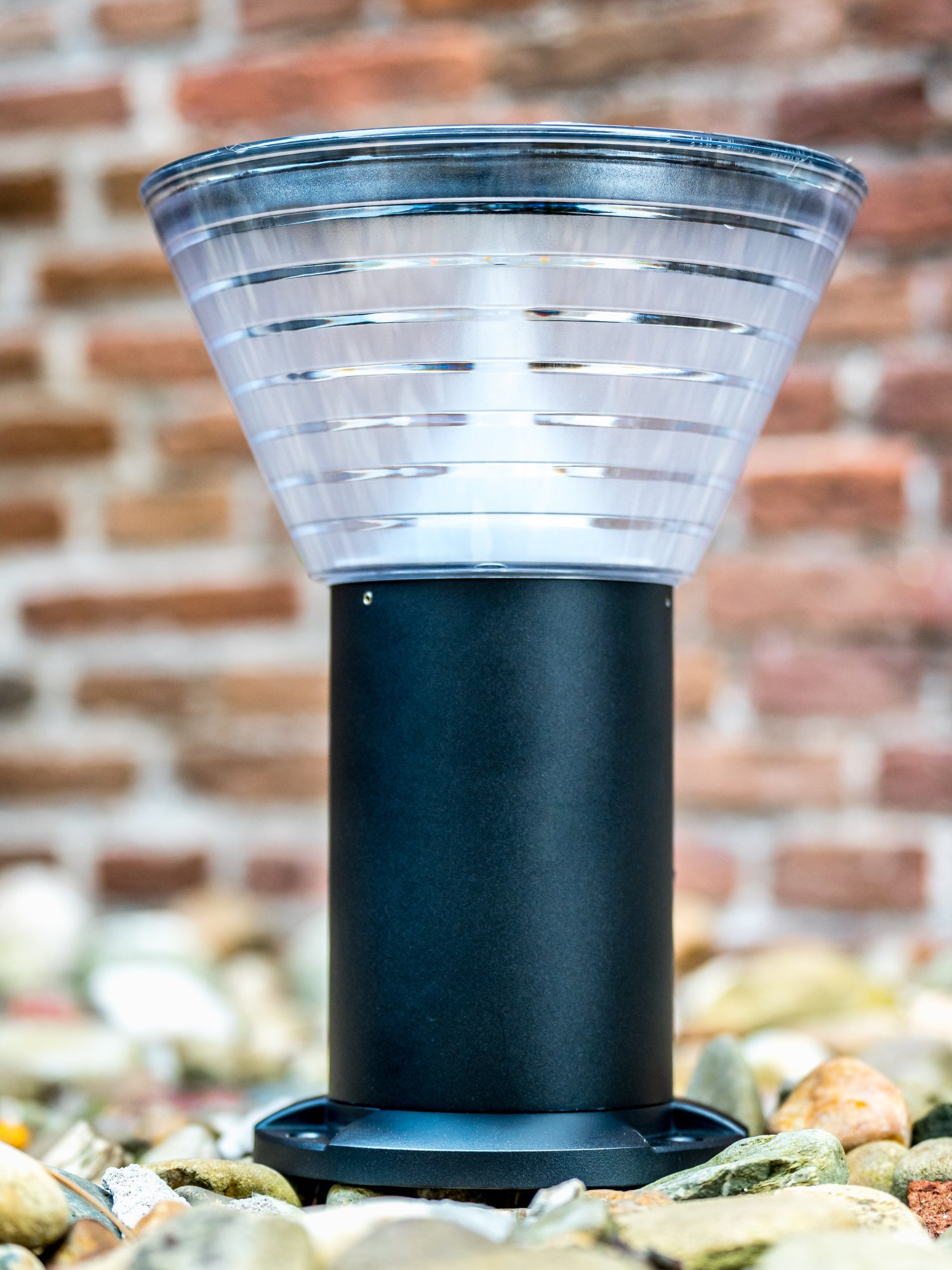 Lampe solaire Iplux® Rome sur pied 30cm - Haute qualité - Durée de combustion 15 heures - 2