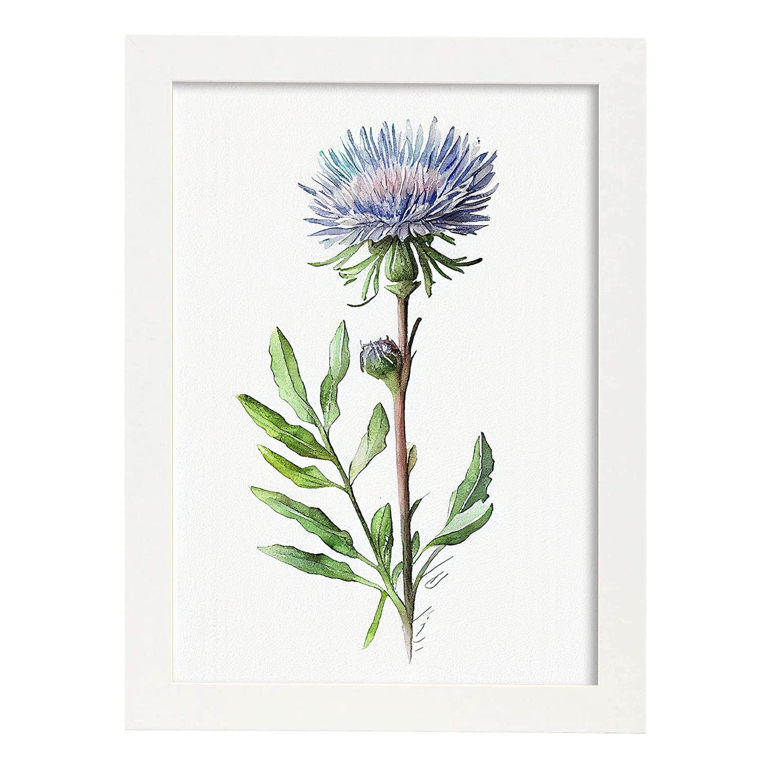 Quadro da parete su tela con pianta botanica incorniciata, decorazione da parete per camera da letto, stampe floreali minimaliste per soggiorno, pittura botanica verde chiaro per ufficio, quadro con Quadro da parete su tela con pianta botanica incorniciata, decorazione da parete per camera da letto, stampe floreali minimaliste per soggiorno, pittura botanica verde chiaro per ufficio, quadro con
