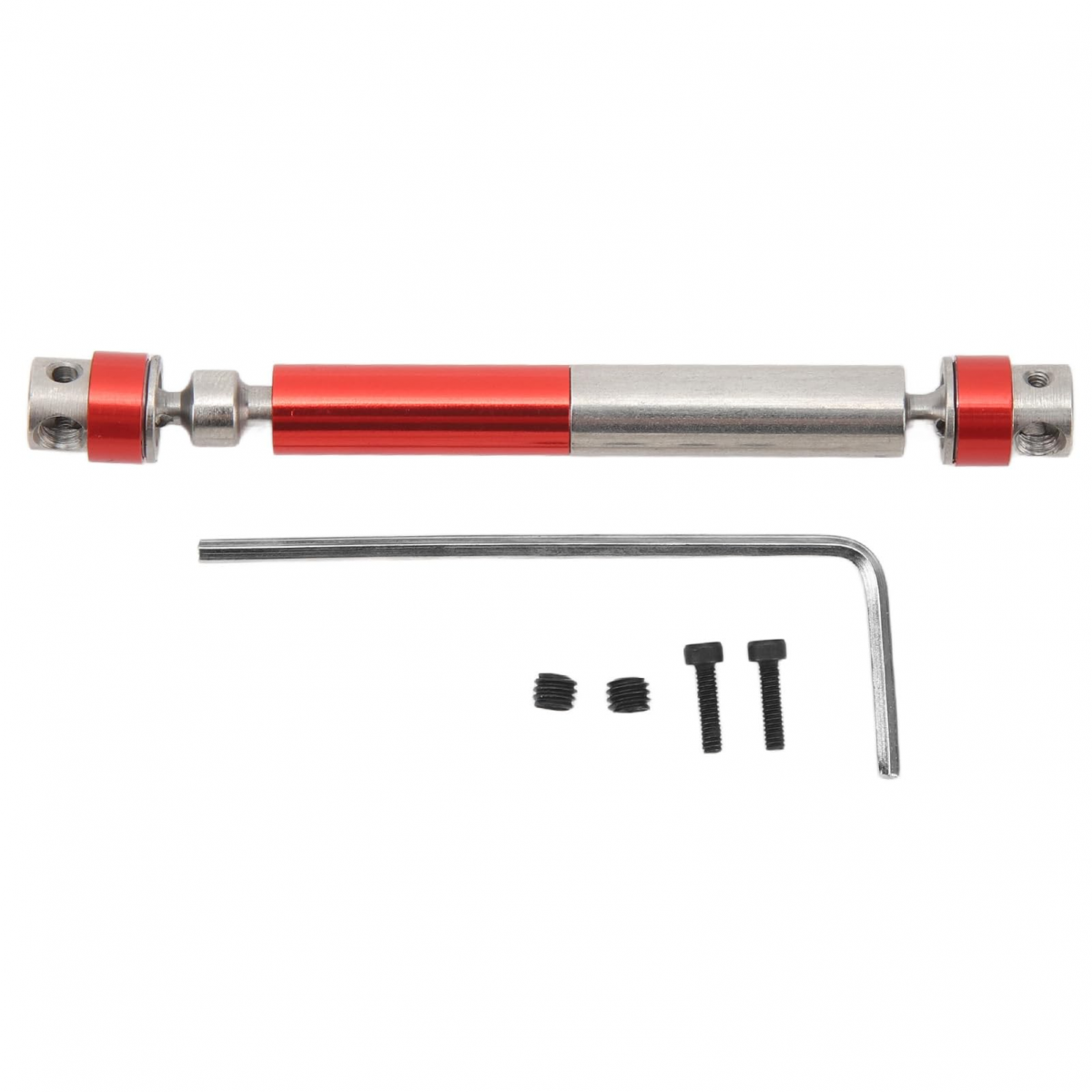 Transmisie centrală din oțel de înaltă rezistență pentru mașină RC, arbore de transmisie din aluminiu pentru Axial SCX24 1/10 RC, mașină de alpinism