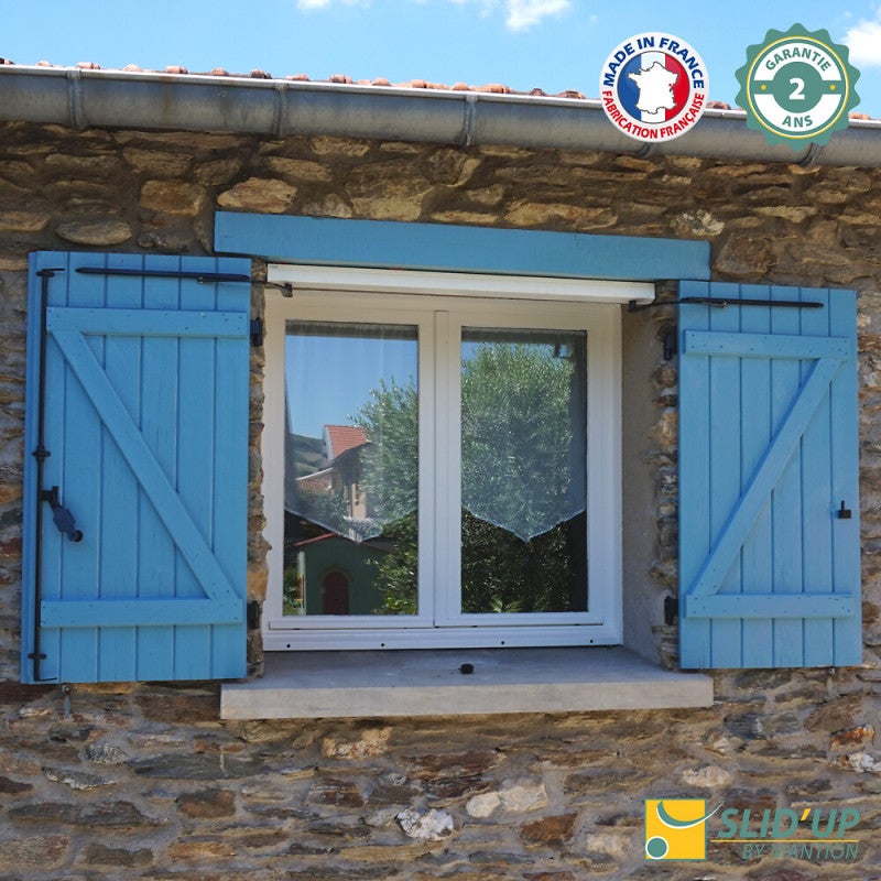 Motorisation pour volet 2 battants SLID'UP WINEO radio - baie 800 à 1500 mm - brut - 2