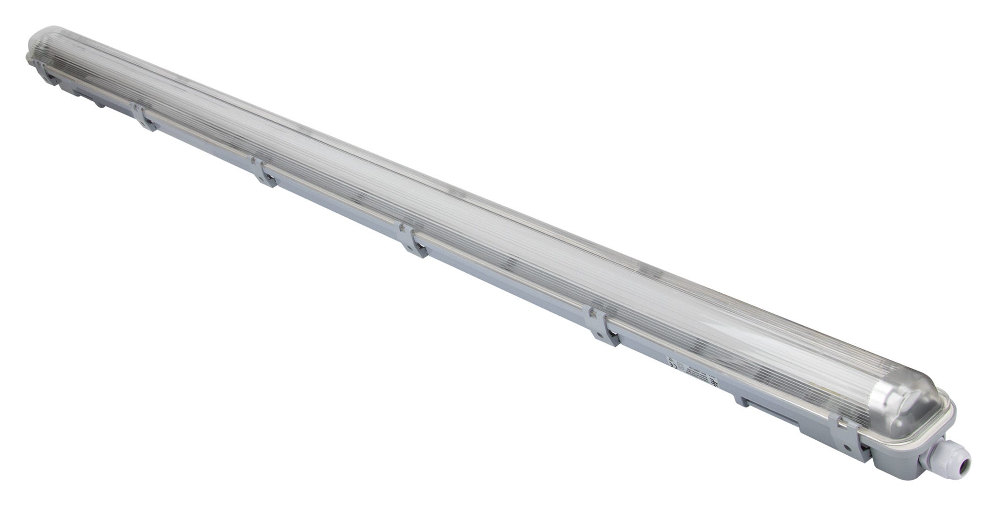 Réglette tube LED étanche IP65 - 120cm - 2x18W GEFOM Réglette tube LED étanche IP65 - 120cm - 2x18W GEFOM