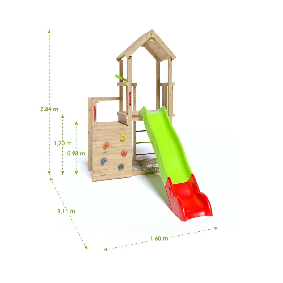Tour de jeux bois AGILE XPLORER - 6 enfants - 4