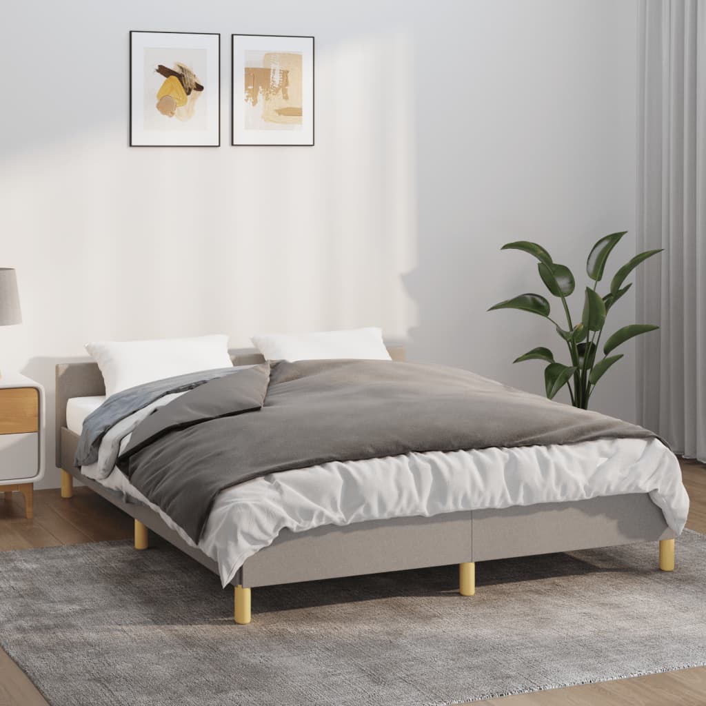 Maison exclusive - manta con peso con funda tela gris 150x200 cm 7 kg