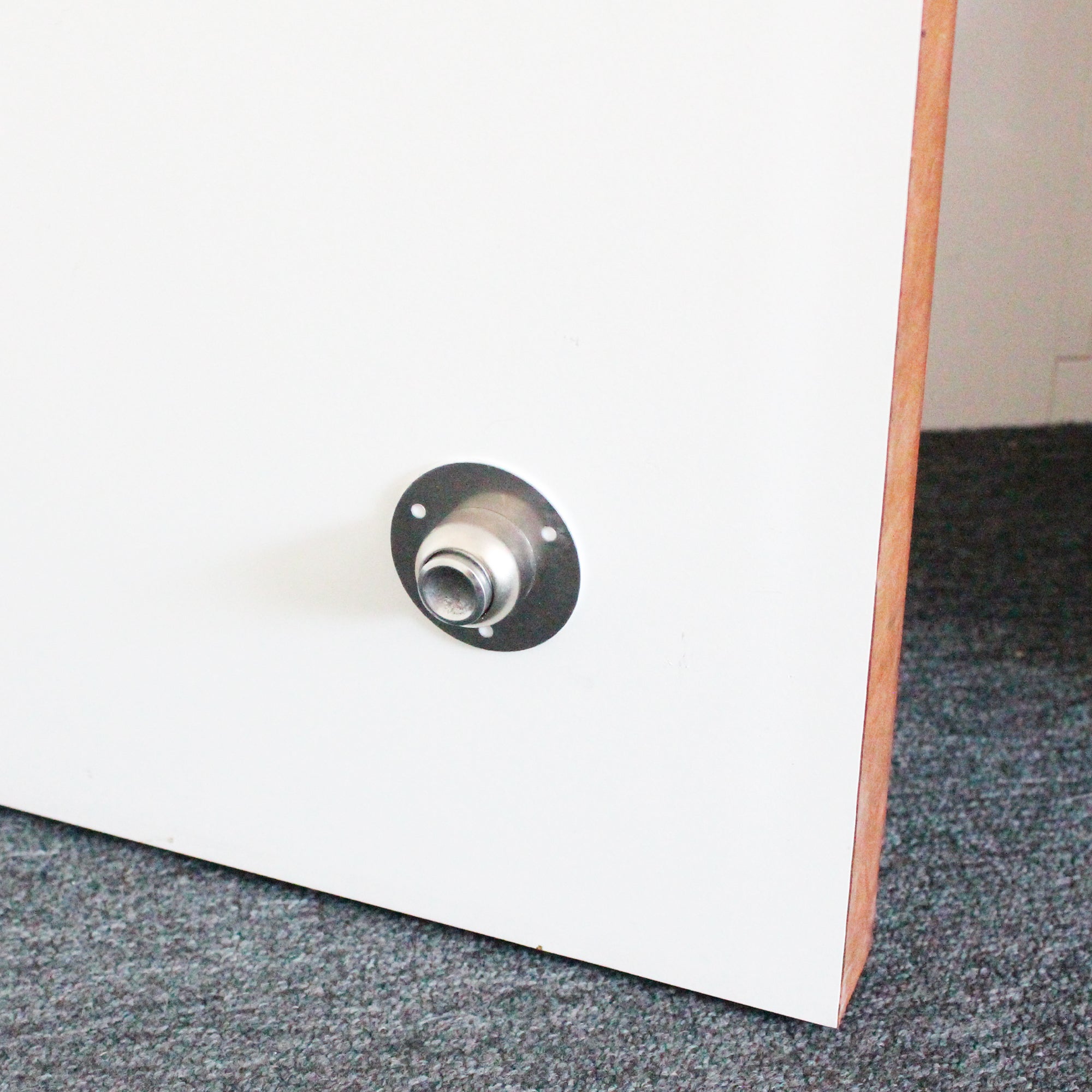 FISHTEC Bloque Porte Magnétique - Lot de 2 Bloques Sol et Mur Longueur Ajustable - Aimantée En Acier Inoxydable Fixations Fournies. - 5