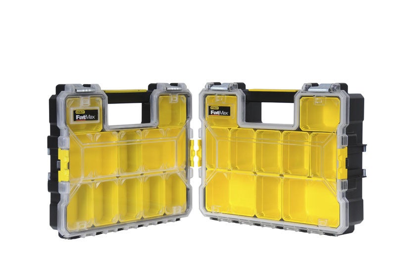 Stanley 1-97-518 boite à outils Boîte pour petites pièces Plastique Noir, Transparent, Jaune - 3