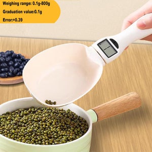Bilancia Digitale Portatile Cucchiaio Ideale per Cucina Alta Precisione