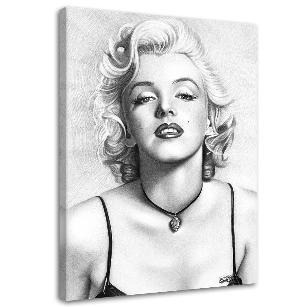 Obraz na płótnie, Portret Marilyn 70x100