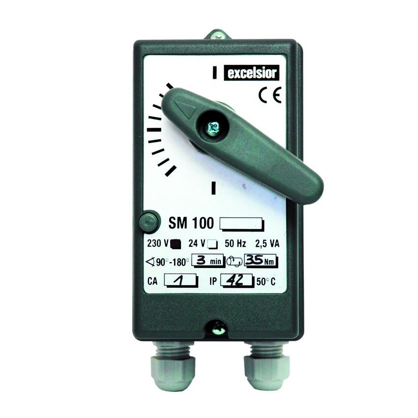 Servomoteur pour vannes mélangeuses/diviseuses à 3 et 4 voies sm100 — free download