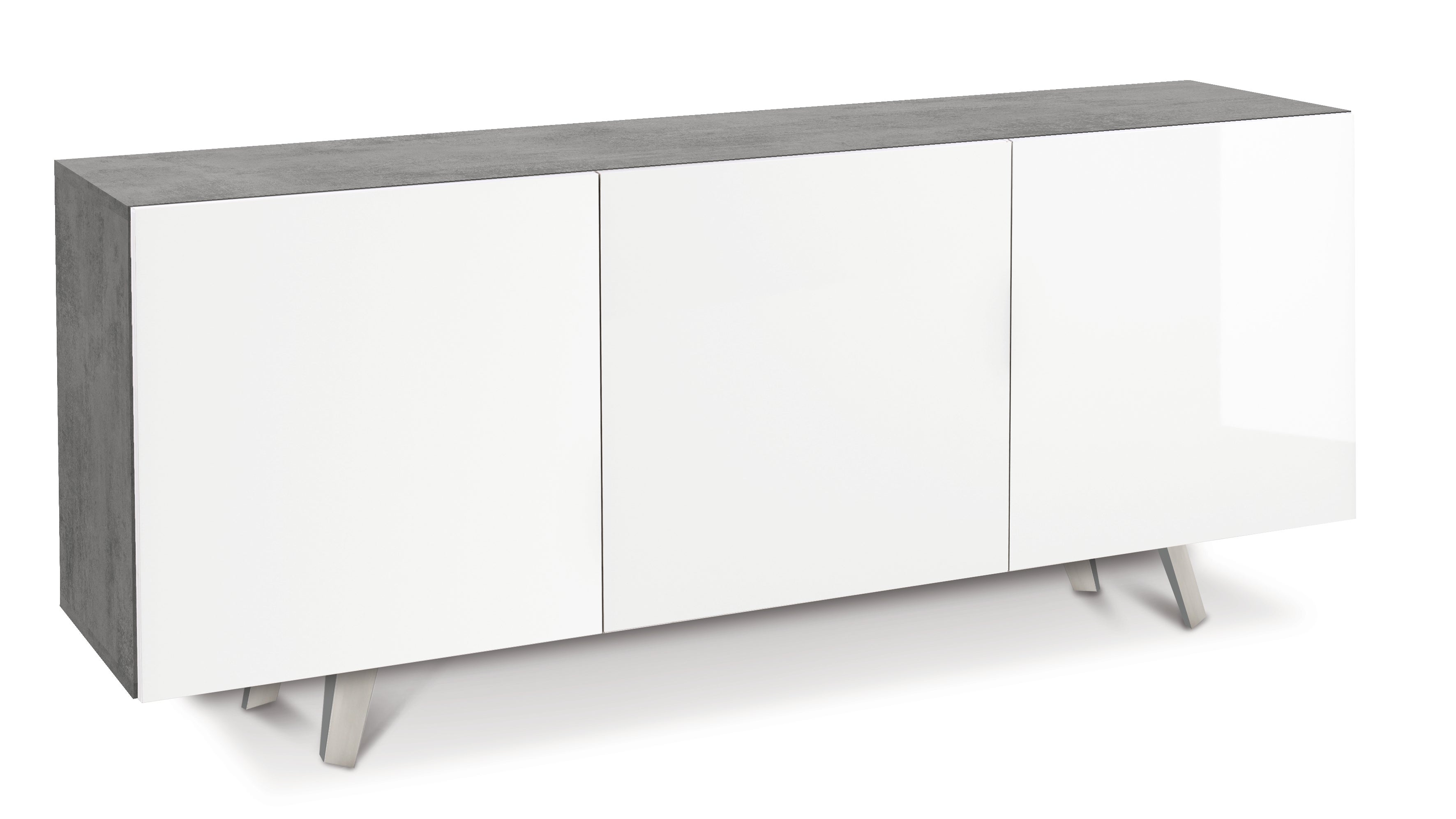 KIT ARMOIRES 3 PORTES Couleur Ciment - 6