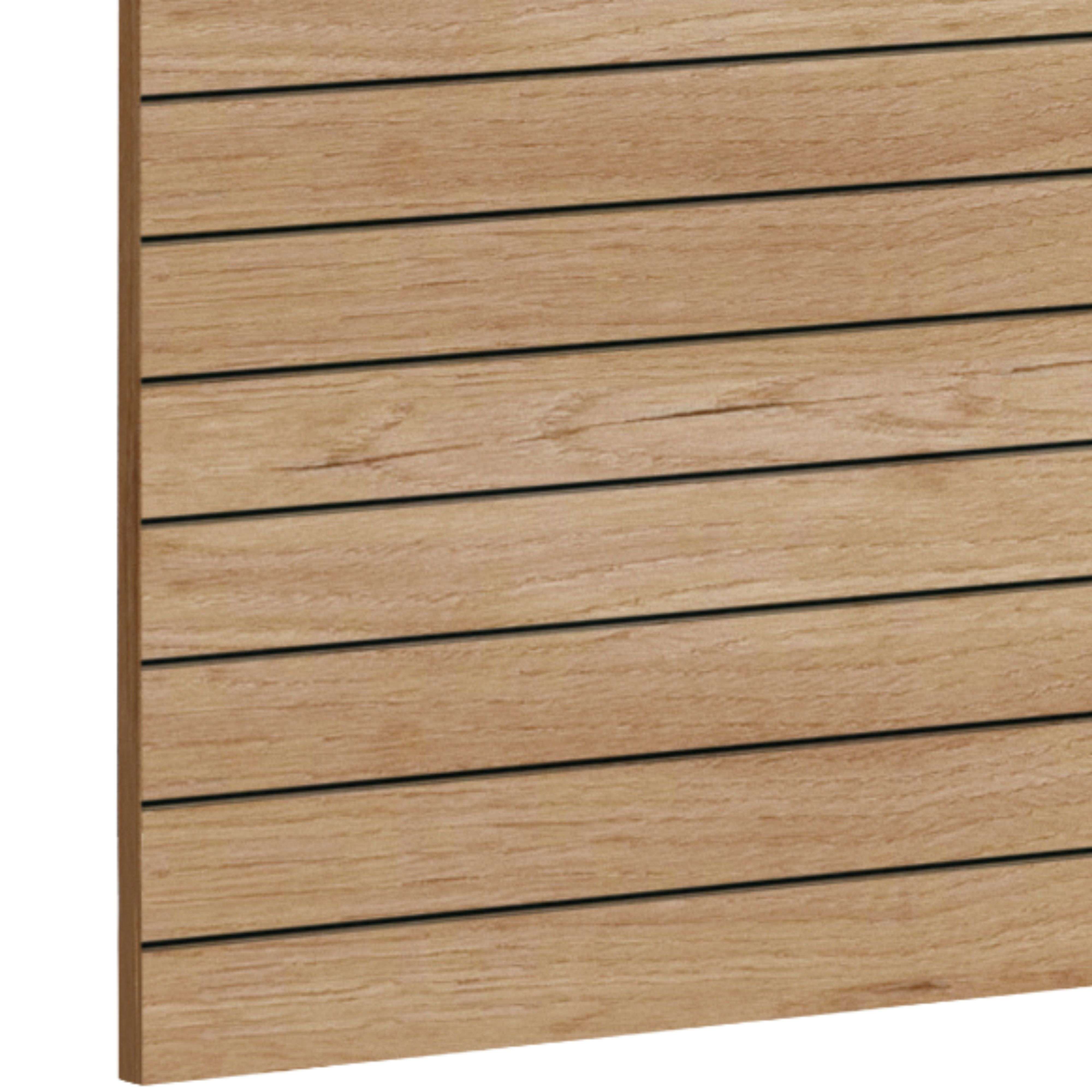 Tête de lit Camila avec sérigraphie en chêne doré, 160 cm - 3