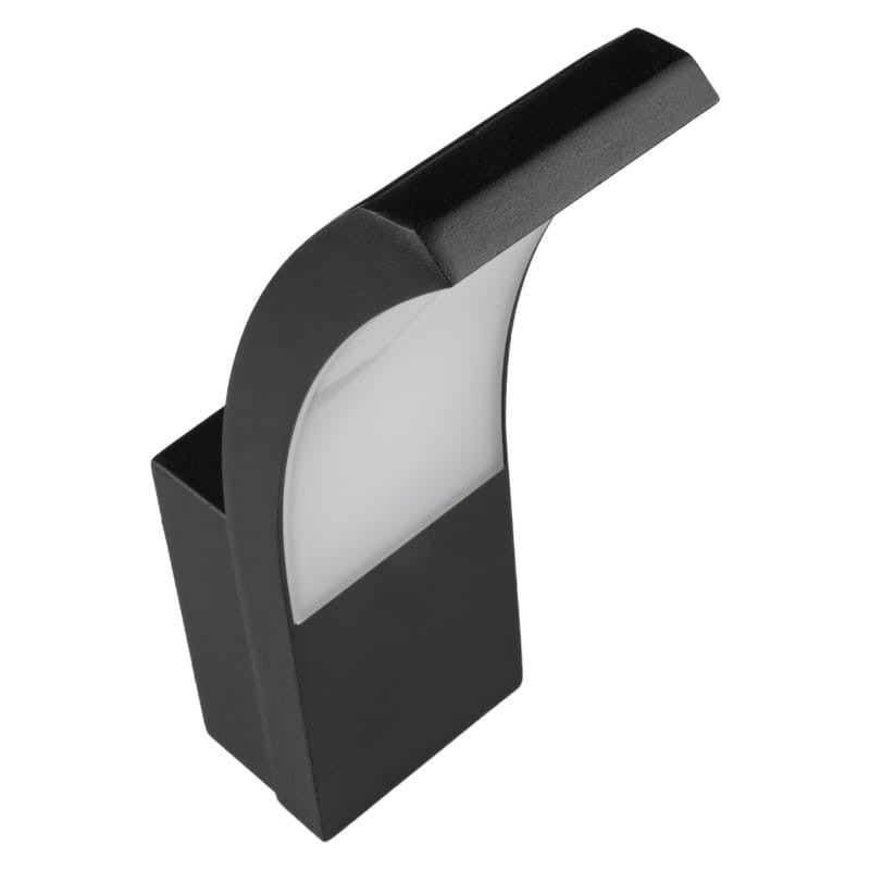 Kinkiet zewnętrzny Ponte LED 9W Neutralna biel 1000lm czarno-biały wym: 23x6,9x4,9 cm IP54 DPM