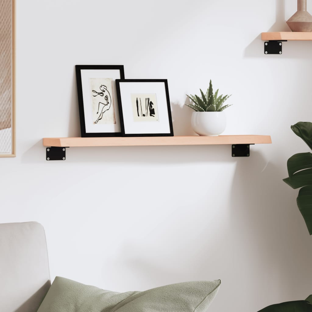 Étagère Murale Flottante En Bois - 60 Cm De Large, Couleur Blanc (Harbour Housewares)