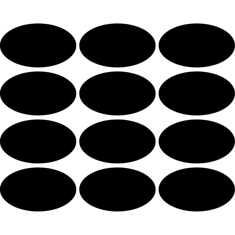 Adesivo etichette lavagna 1 - Sticker adesivo - adesivi murali - 110x140cm - 2