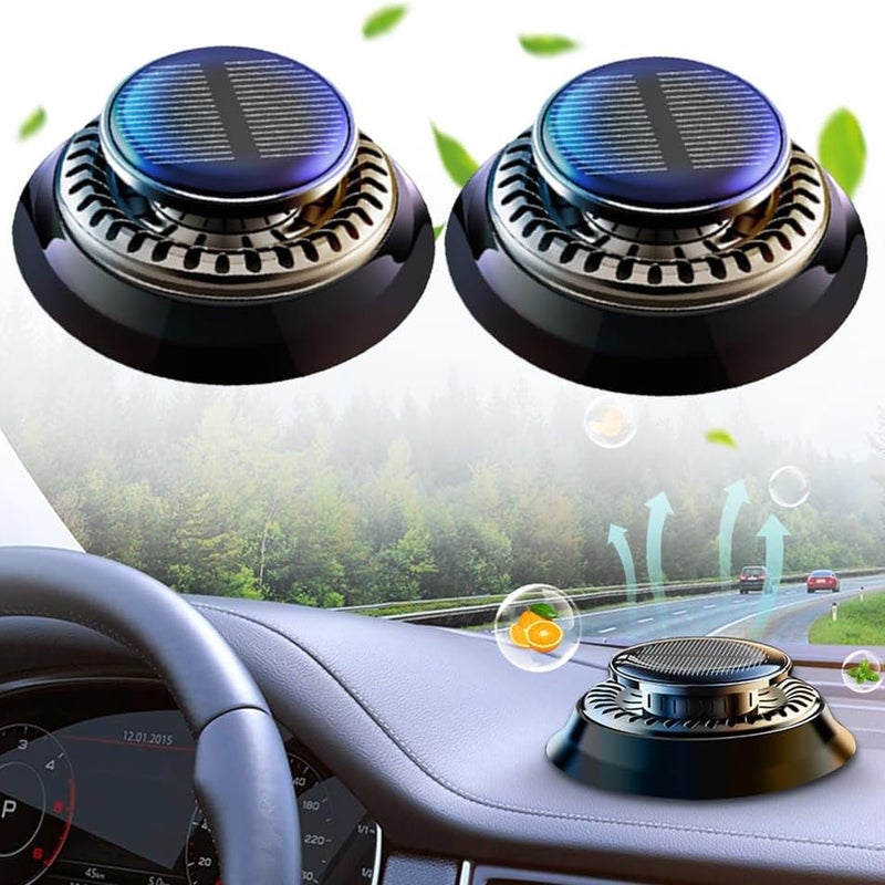 (2 sztuki) Ogrzewacz samochodowy do odmrażania przedniej szyby, miniaturowy przenośny ogrzewacz kinetyczny, ogrzewacz kinetyczny z baterią słoneczną