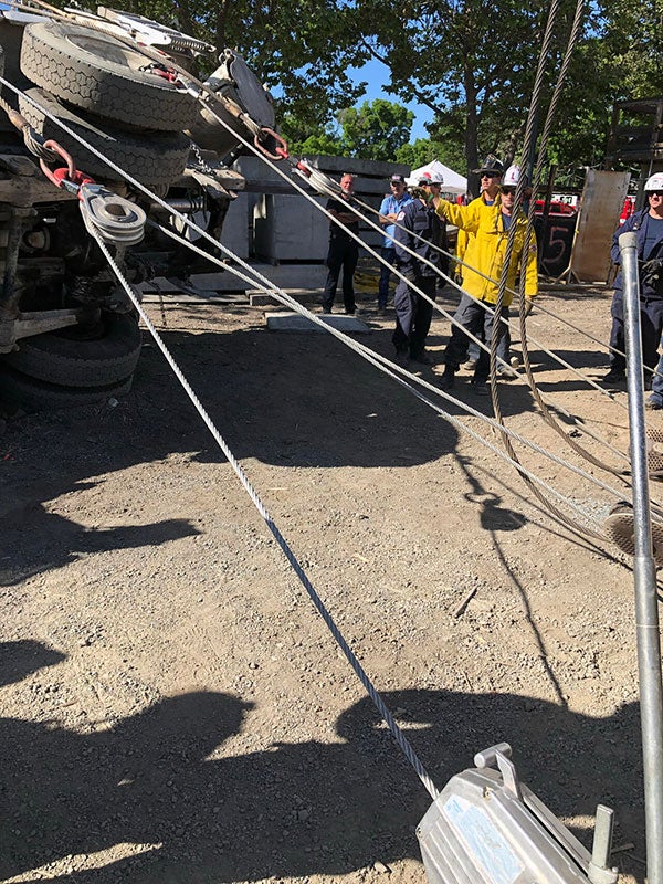 Tirfor - Treuil à câble passant Cap. 1600kg + câble 20m - T-516D - 5