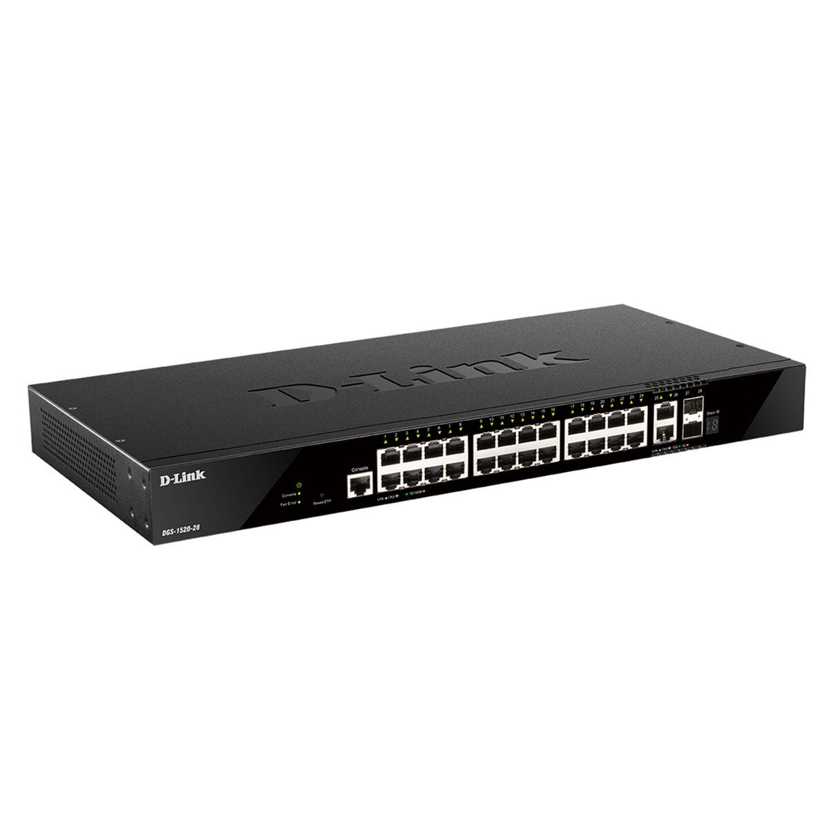 Switch gestionado D-Link DGS-1520-28/E 26 puertos RJ45 2 SFP+ L3 Stackable 128Gbps - Imagen 3