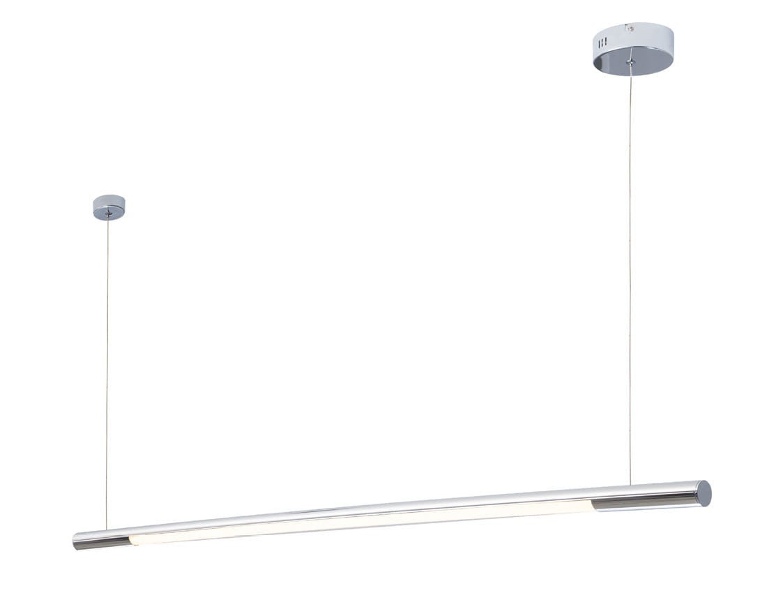 Lampa wisząca ORGANIC LED 26W Ciepła biel 2210lm chromowana wym: 140 x 150 x 2 cm Maxlight