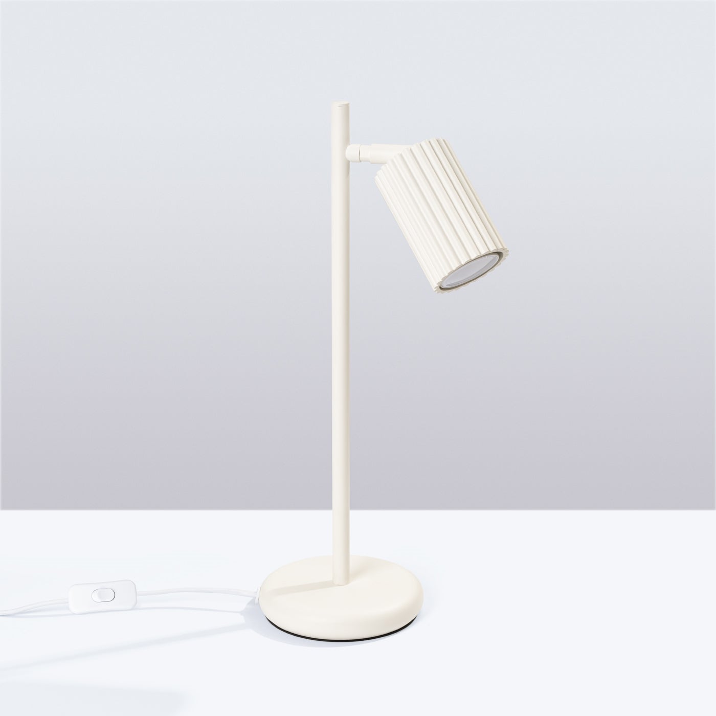 Lampa biurkowa GLOOW beżowa LED 4000K - 14.5x19.5x43cm Sollux