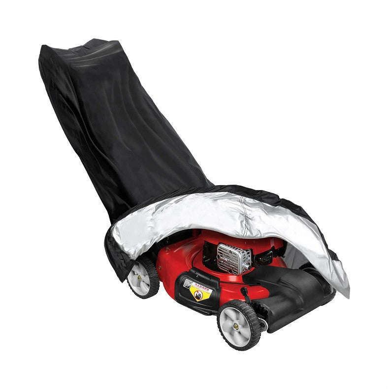 Housse De Protection Pour Tondeuse à Gazon Robot - Tissu Oxford 420D Imperméable, UV, 2 Tailles (94x63,5x46cm Ou 78x56x36cm)