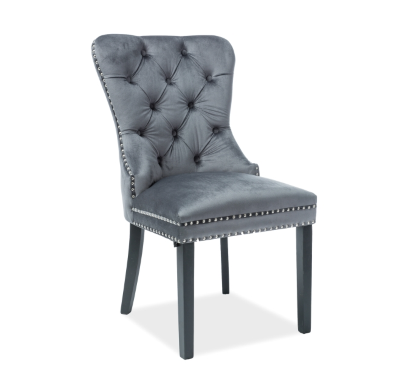Chaise de Salle à Manger en Velours Beige avec Dossier Doré, Pieds