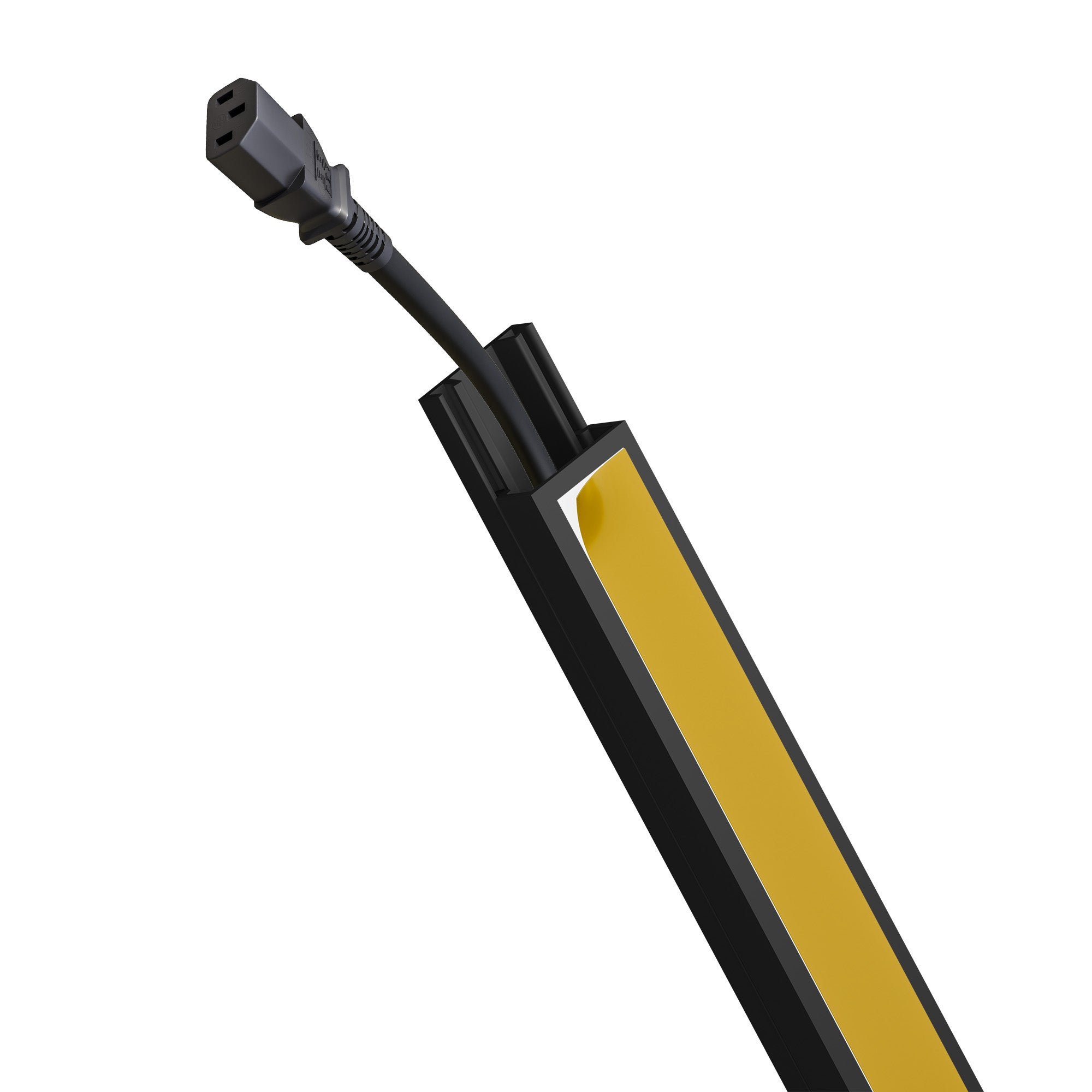 Korytko elektroinstalacyjne samoprzylepne 15/10 2m Kanał kablowy Ciemny antracyt EDO Technic - 3