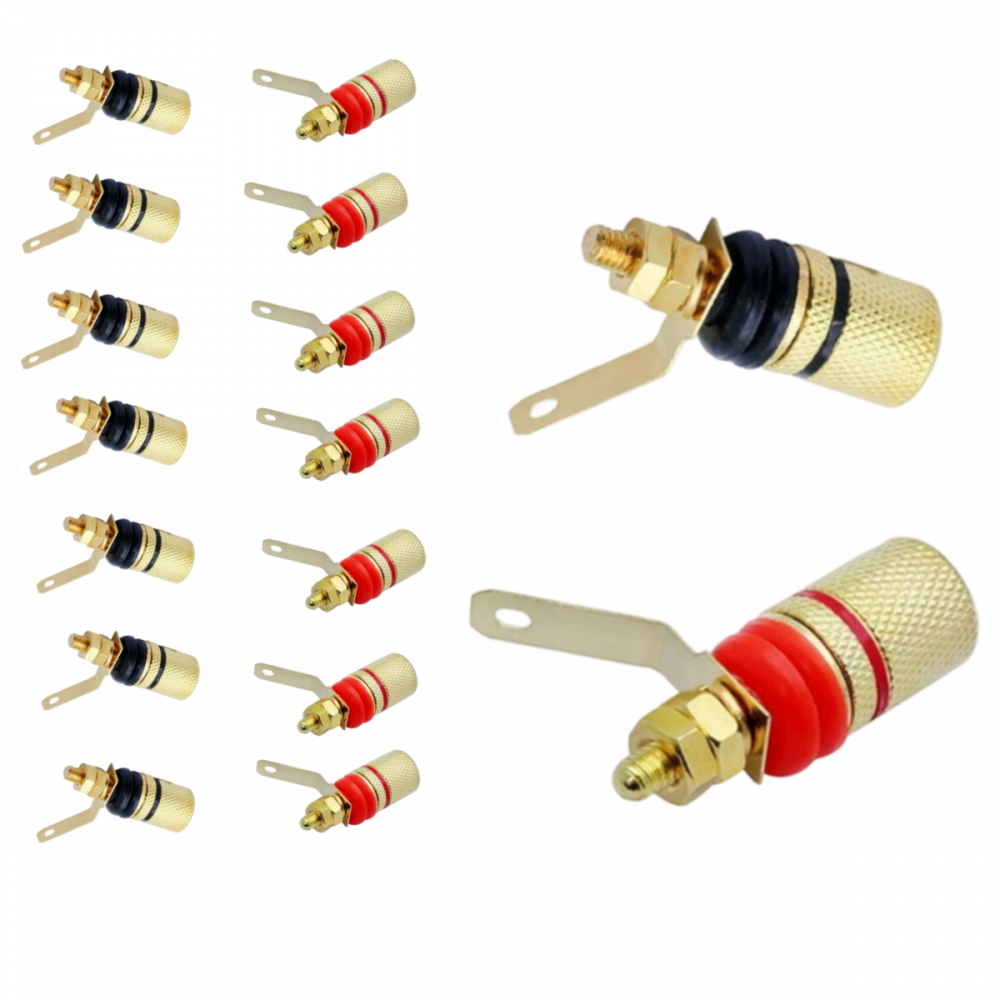 Monosaudio Placcato Oro Monosaudio Spine Banana HiFi 8 Pezzi Connettori Audio Angolo Retto Placcati Oro 312360 Monosaudio Placcato Oro Monosaudio Spine Banana HiFi 8 Pezzi Connettori Audio Angolo Retto Placcati Oro 312360