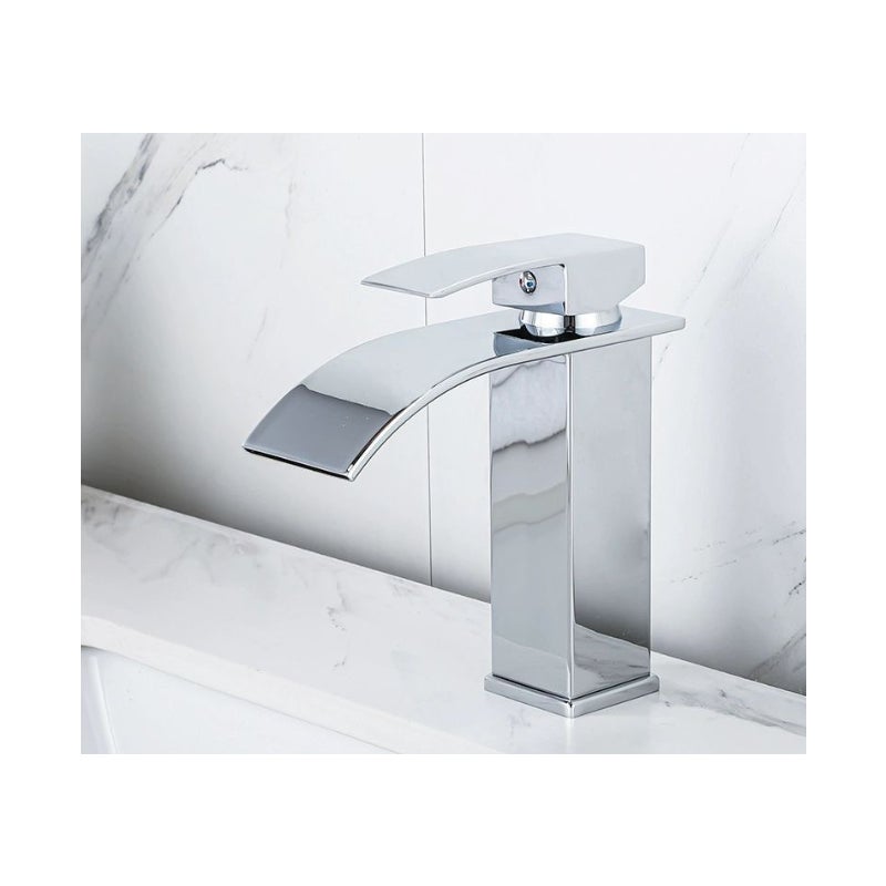 Chromowana bateria łazienkowa, bateria łazienkowa ze stali nierdzewnej, bateria umywalkowa, bateria umywalkowa, bateria jednouchwytowa