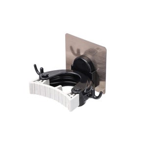 Support Balai Mural Wagoodter 2 Pièces - Autocollant - Pour Cuisine, Salle De Bain - Gain De Place