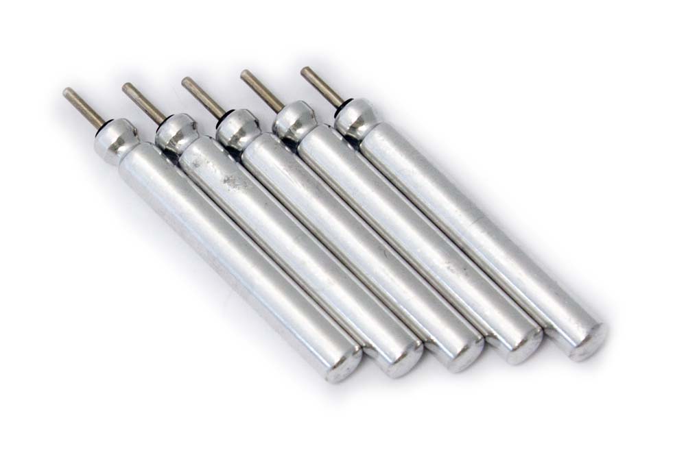 vhbw 5x Piles bâton de type CR322, CR435, BR435, CR311 compatible avec les flotteurs de pêche nocturne à LED (50mAh, 3V, lithium) - 2