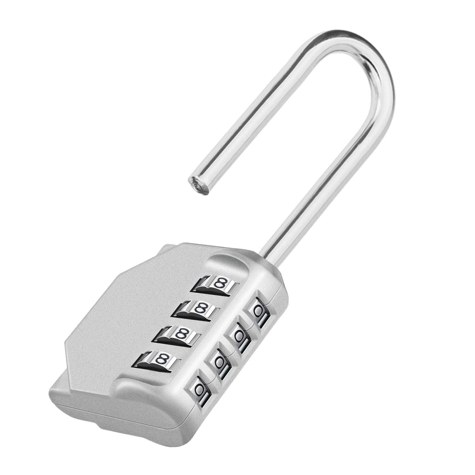 4-cyfrowy zamek szyfrowy, zamek na długim pałąku do szafek, do siłowni, szatni, na uczelnię, do szafki szkolnej, escape room