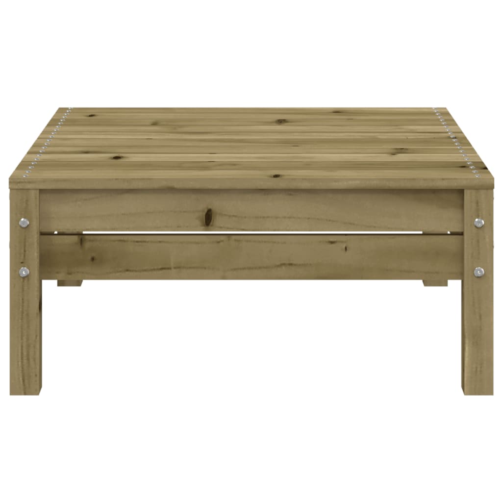 Salon bas de jardin en Bois Marron 4 personnes - 9