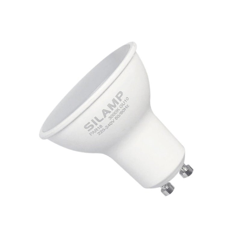 Ampoule LED GU10 8W 220V - Unité / Blanc Chaud 2300K - 3500K - SILUMEN