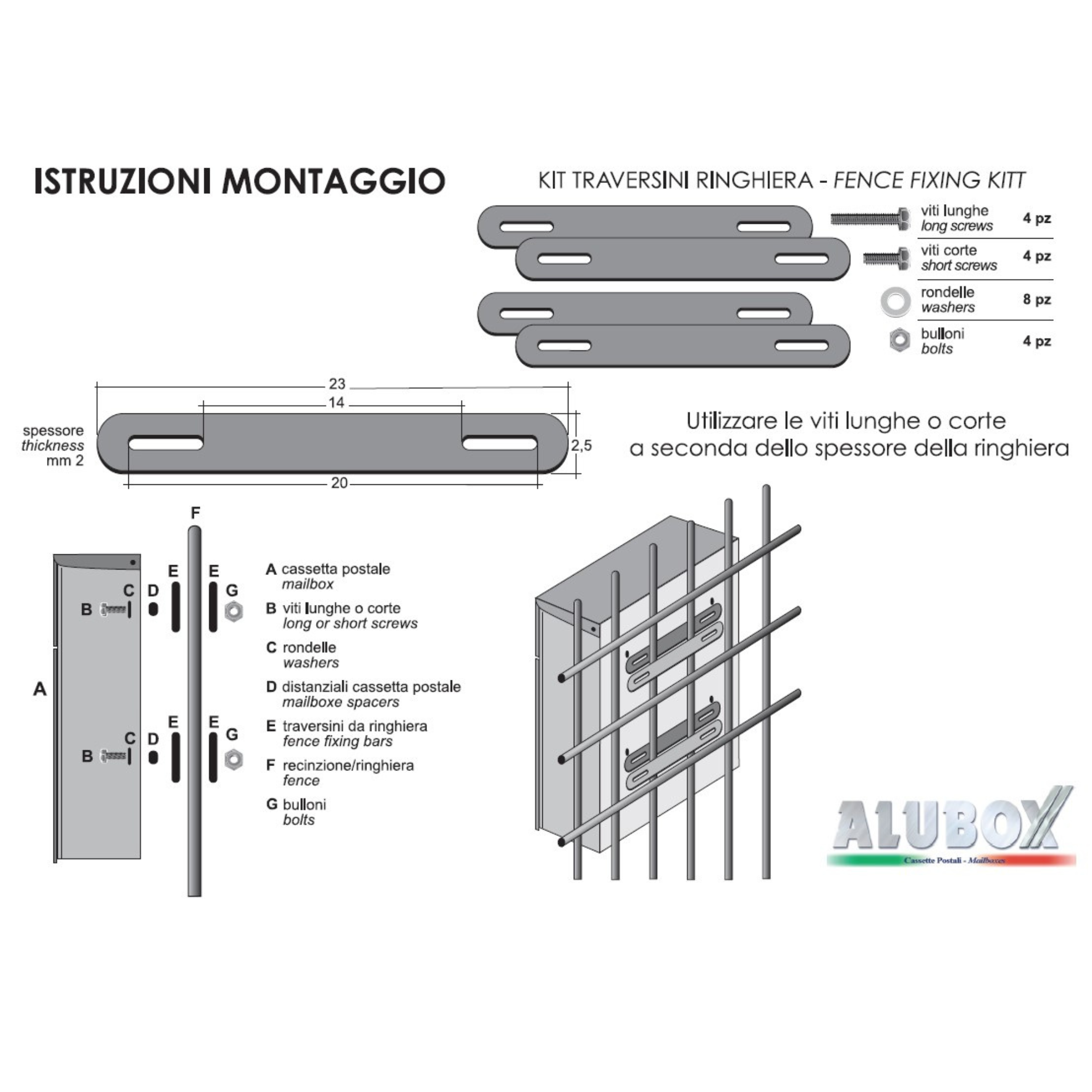 ALUBOX URANIA Cassetta Postale Da Esterno Moderna In Acciaio 37x37x11 CM Cassetta Posta Con Portanome E Vano Portariviste - 6