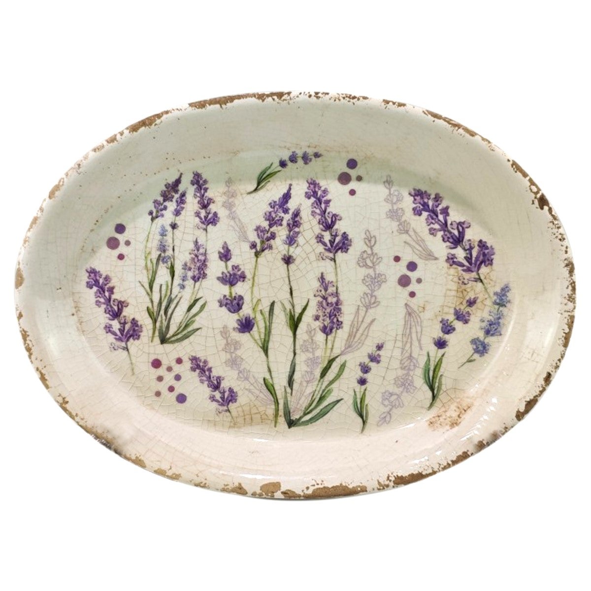 Signes Grimalt Mujer Blanco Bandejas Plato Lavanda Para - Imagen 2