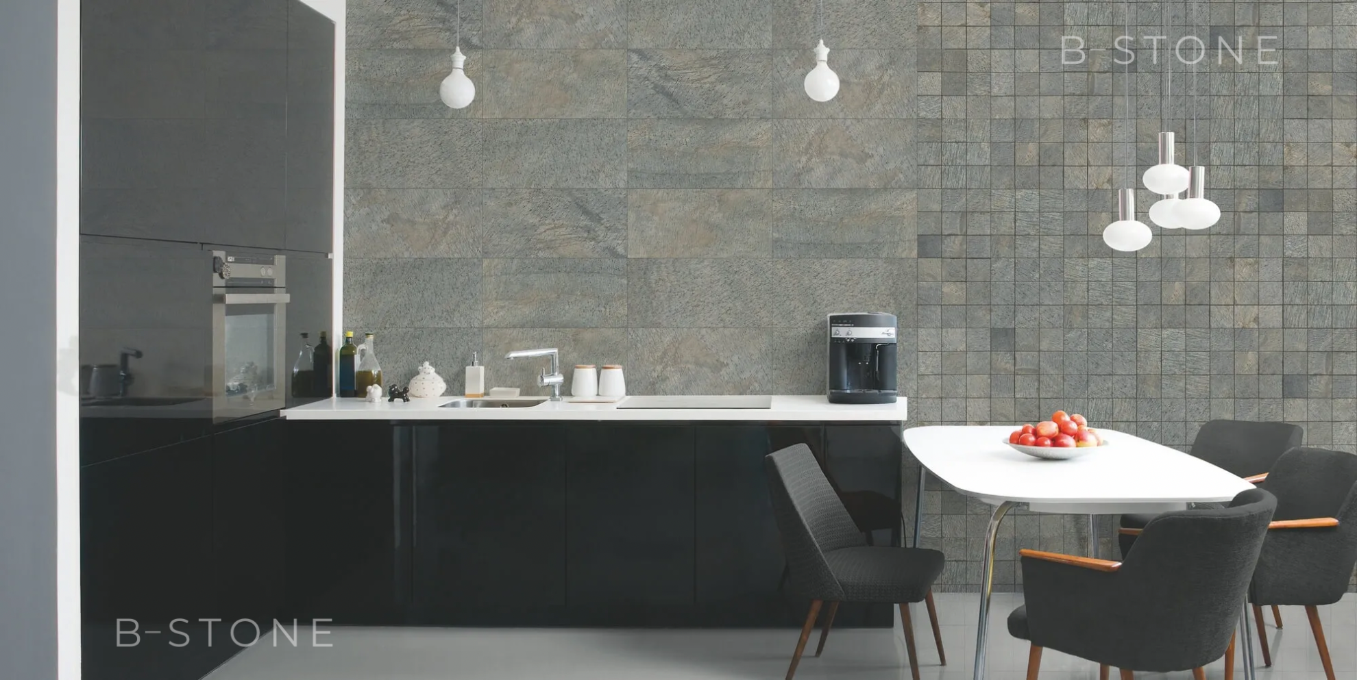 Feuille De Pierre 100% Naturelle B-Stone Jorasses 204 2400x1200mm - 2,88m2 - 3