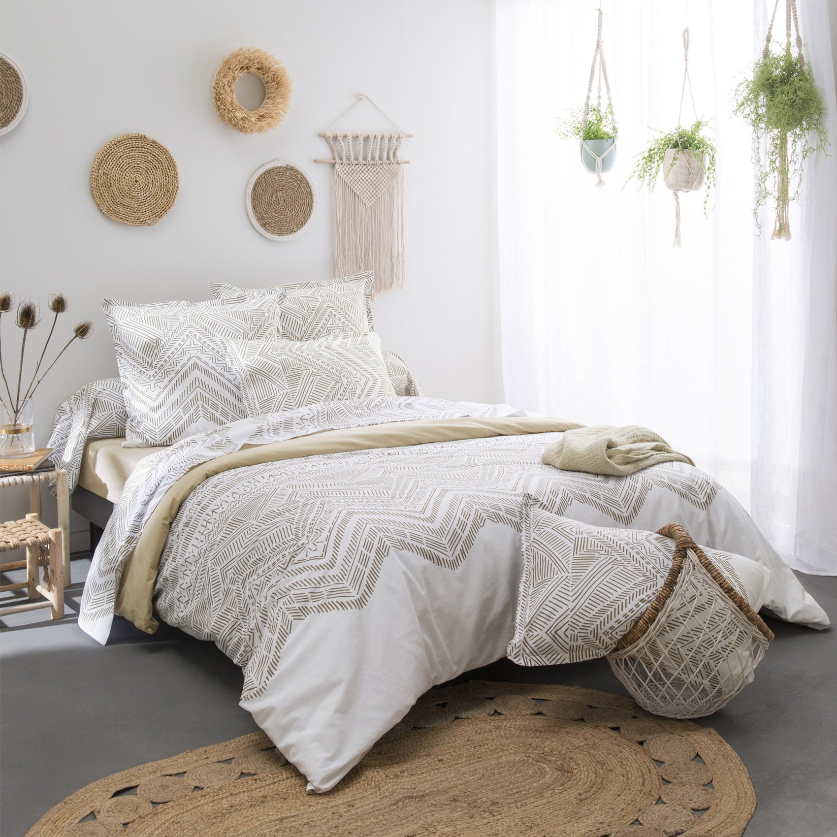 Drap Ramatuelle Ficelle TRADILINGE-180 x 290 cm- - 3