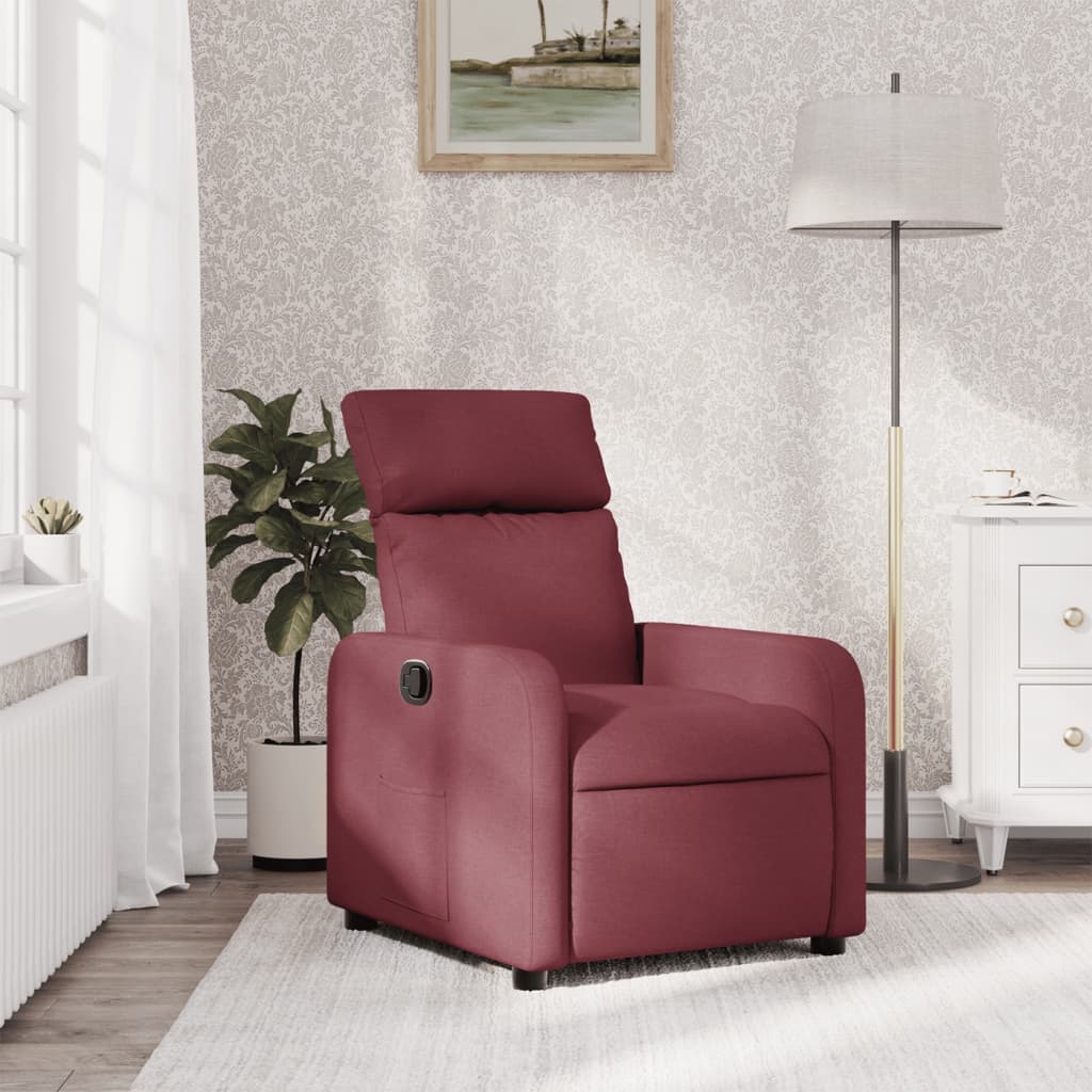 vidaXL Poltrona verde scuro Tessuto verde scuro con gambe in legno Medio