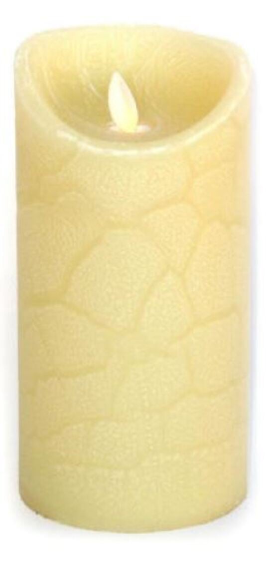 Bougies Céramia Di Giorgio - Lot De 2, 7 Cm X 25 Cm, Durée 135 Heures, Sans Parfum, Pour Restaurants