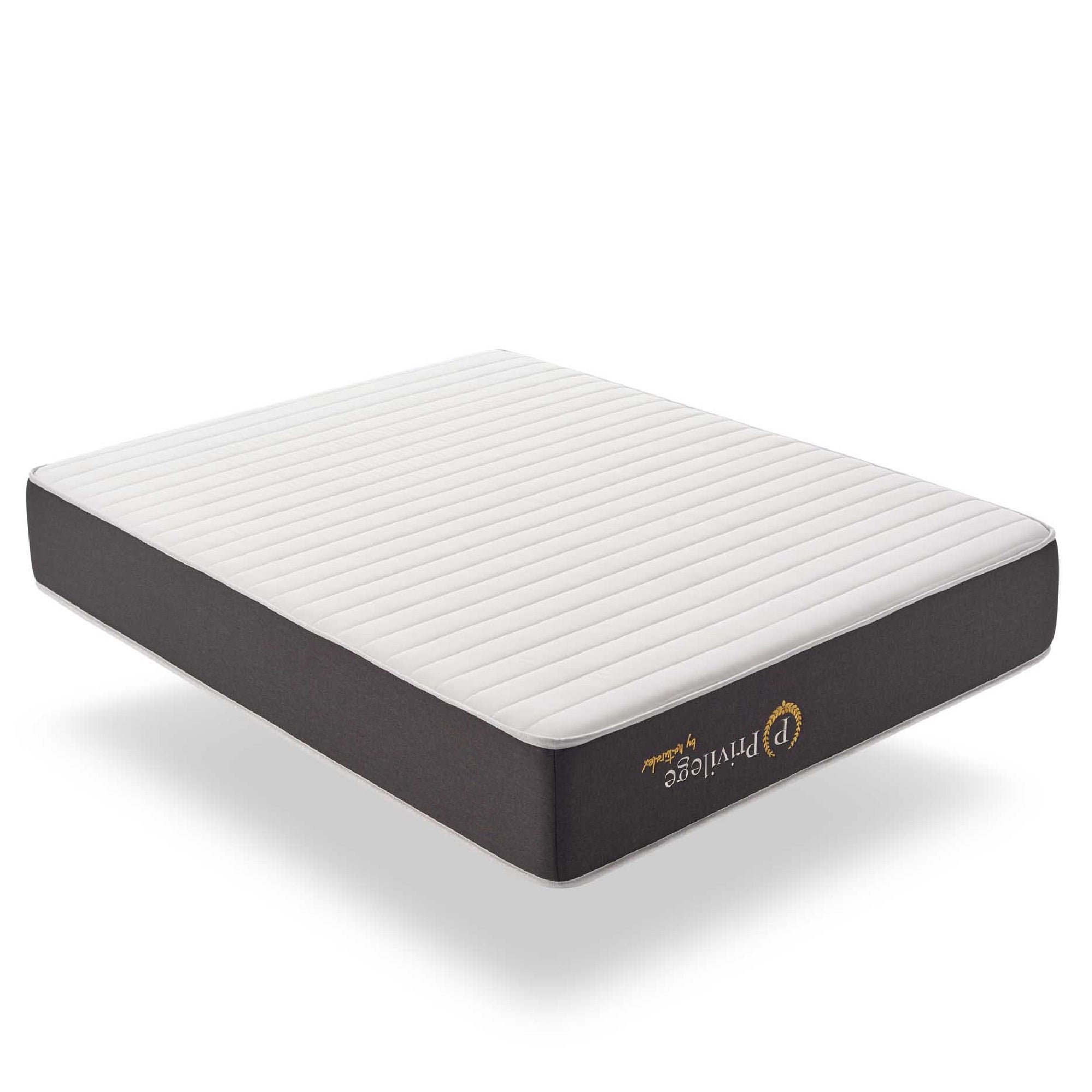 Privilege 160x190 cm - Multicouches HR - Blue Latex - Confort Premium - Mousse à Mémoire de forme - 7 Zones - Reversible - Haut de gamme - 7