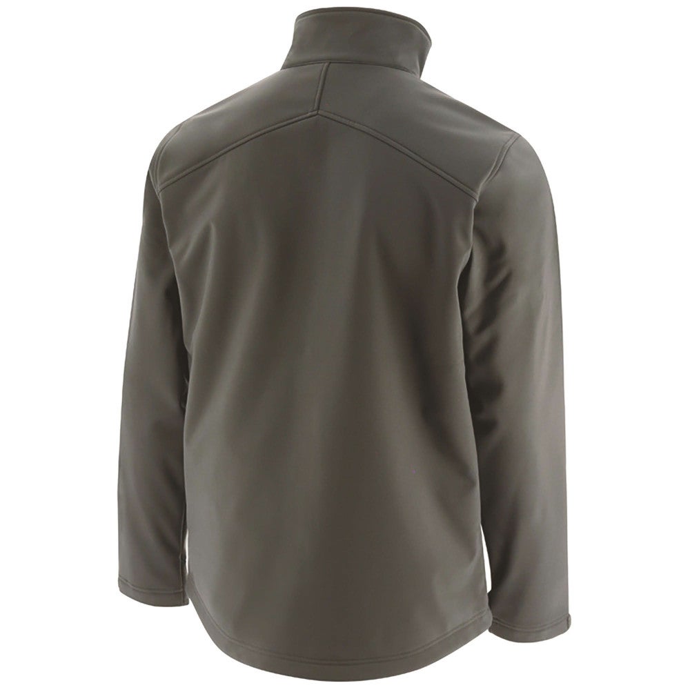 Veste Softshell De Travail – Caterpillar Gris Anthracite – Tissu Déperlant – 94% Polyester 6% Spandex – Homme - XXL - 2