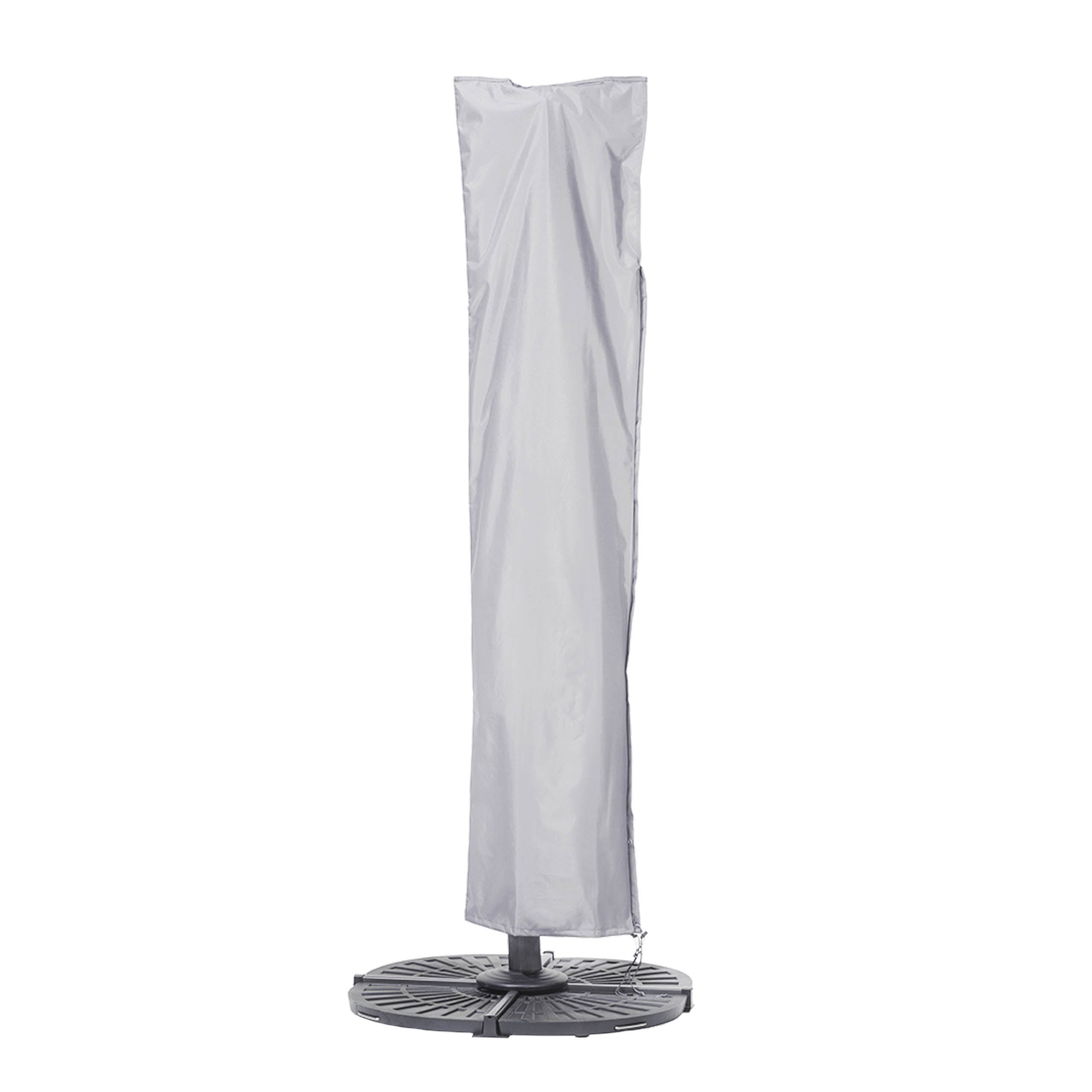 Mehr Garten - Pokrowiec na parasol Premium PROTECT, stelaż prosty, 250(wys.)x63/57(szer.) cm I parasol okrągły do Ø 400 cm I pokrowiec ochronny i