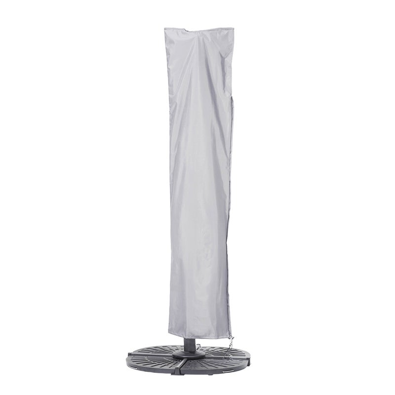 Mehr Garten - Pokrowiec na parasol Premium PROTECT, stelaż prosty, 250(wys.)x63/57(szer.) cm I parasol okrągły do Ø 400 cm I pokrowiec ochronny i