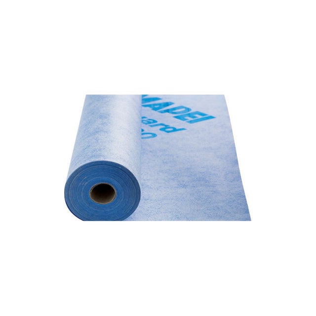 Natte d'étanchéité WP 200, rouleau de 5m, largeur 1m, épaisseur 0,44-0,48 mm, Bleu (MAPEGUARDP2005)