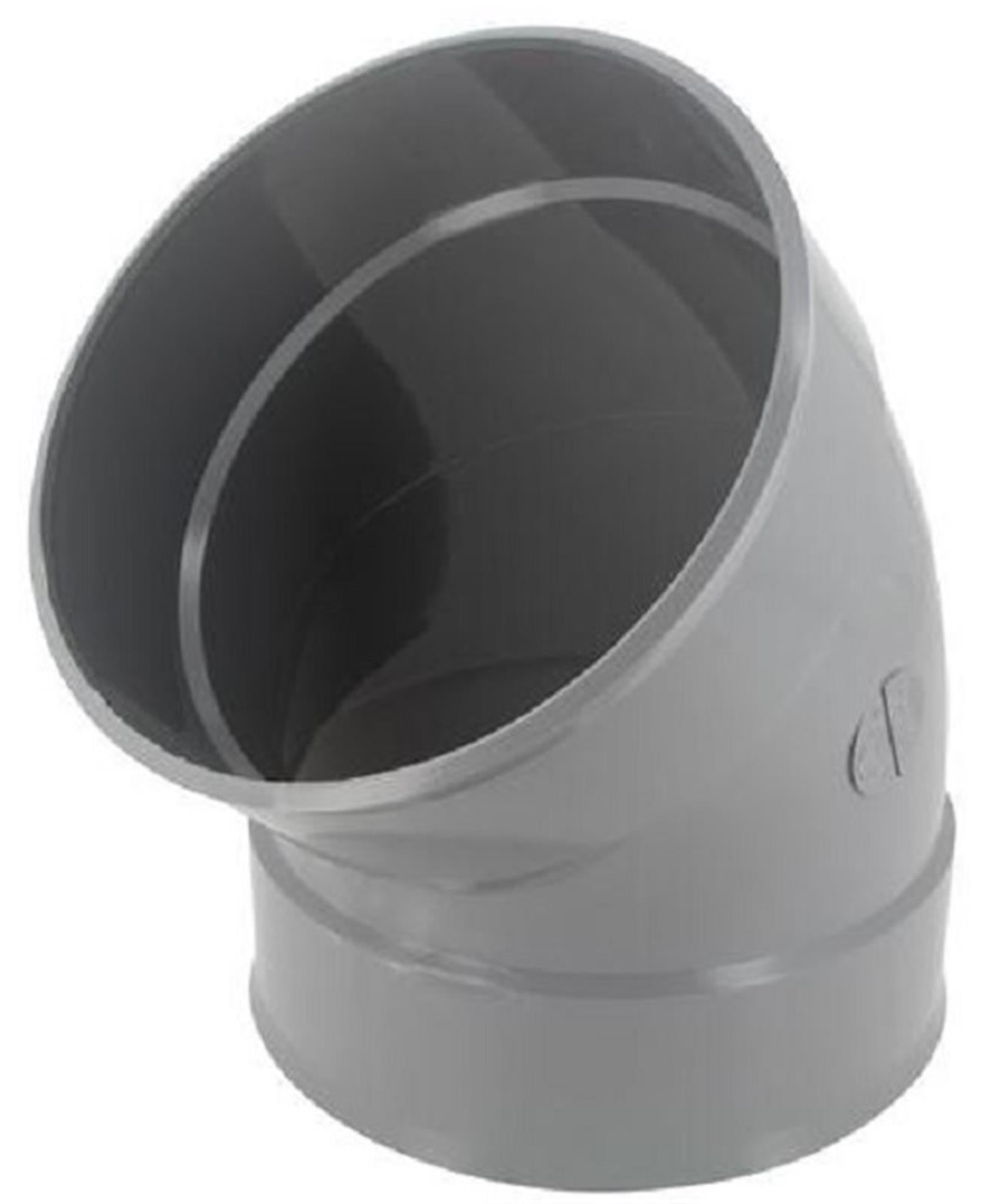 NICOLL Coude 45° PVC évacuation Femelle Femelle Ø32 - 5