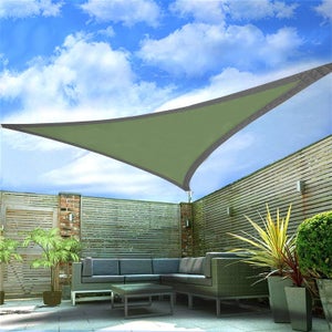 Voile D'ombrage 4 X 3 M Imperméable 220g/m² Haute Densité - Tissu