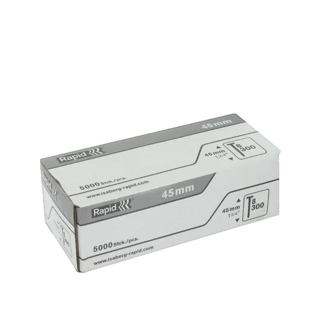 Pointe n°8 Rapid Agraf - Hauteur 45 mm - 5000 pointes