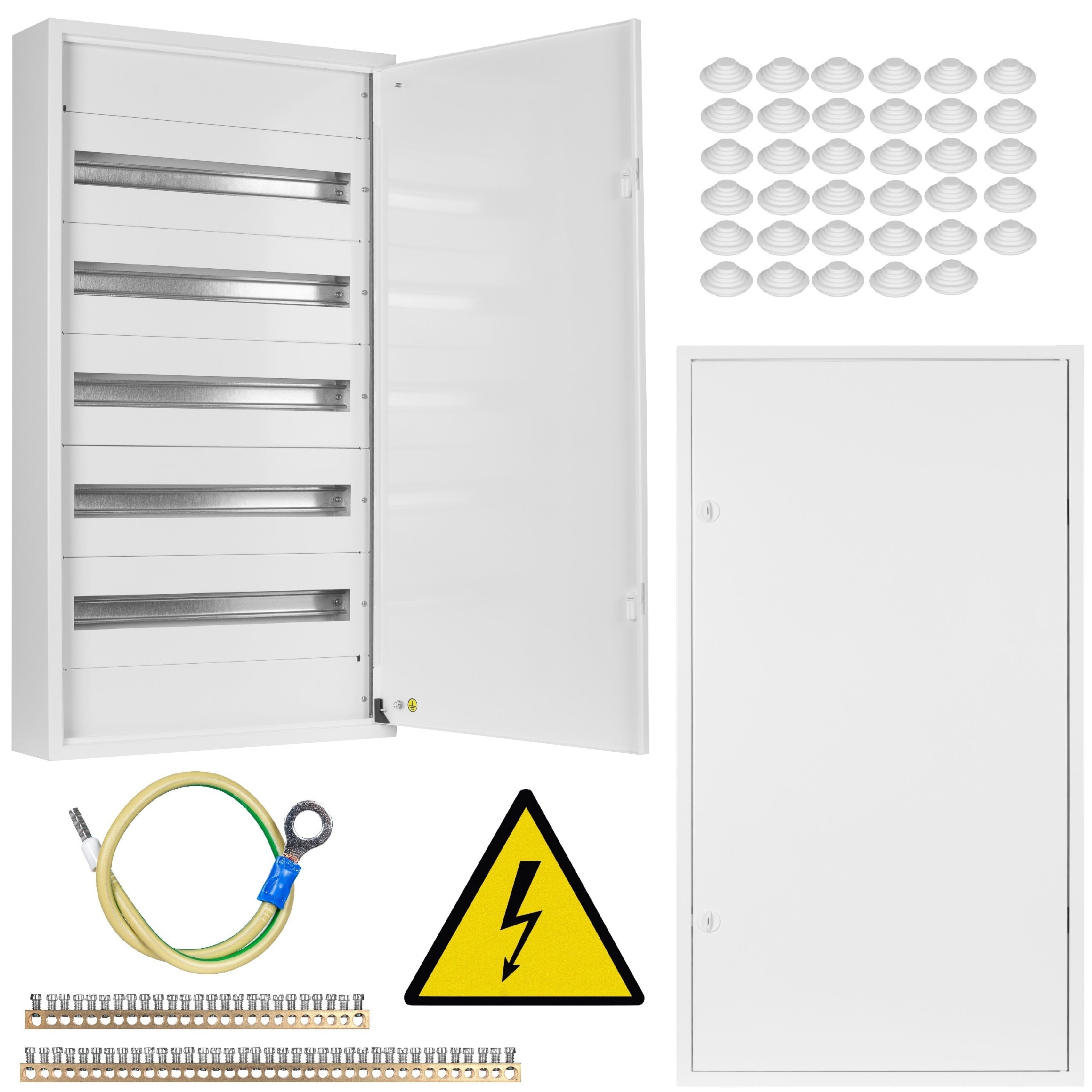 Rozdzielnica Natynkowa Skrzynka Elektryczna Obudowa 5x24 Mod 986x544x130mm